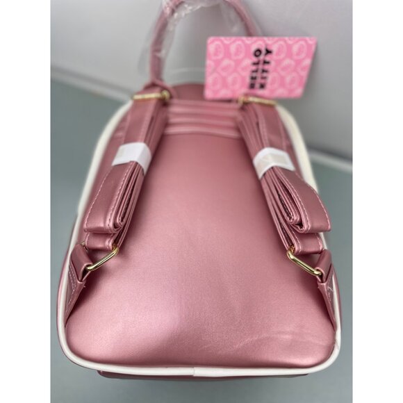 Her Universe Hello Kitty Rhinestone Fuzzy Mini Backpack - Picture 5 of 16